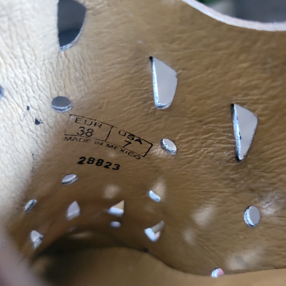 ANTHROPOLOGIE  Musse & Cloud Coolway Anisse Leather Boho Western Booties size 7 - Picture 15 of 16